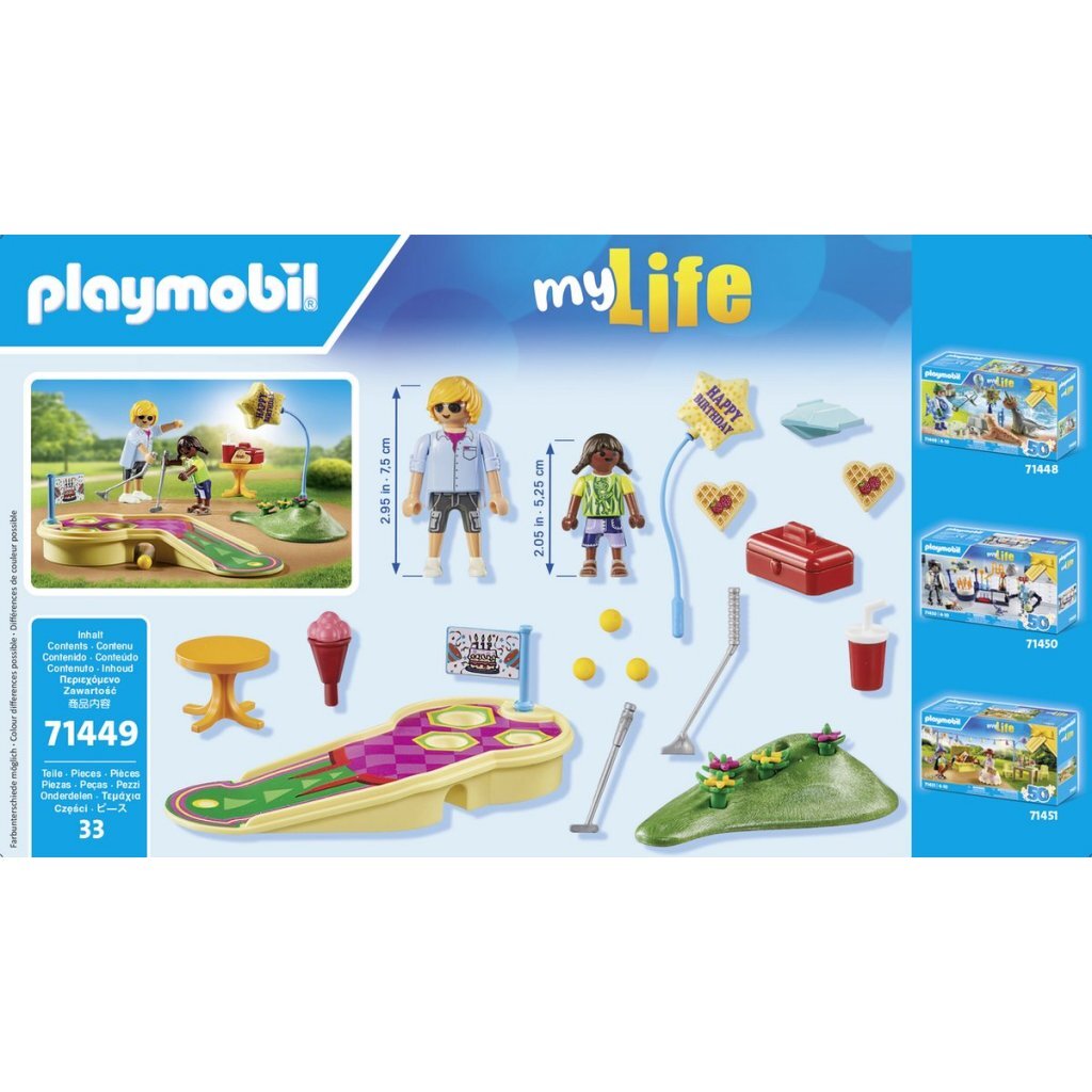 Playmobil 71449 My Life Minigolf