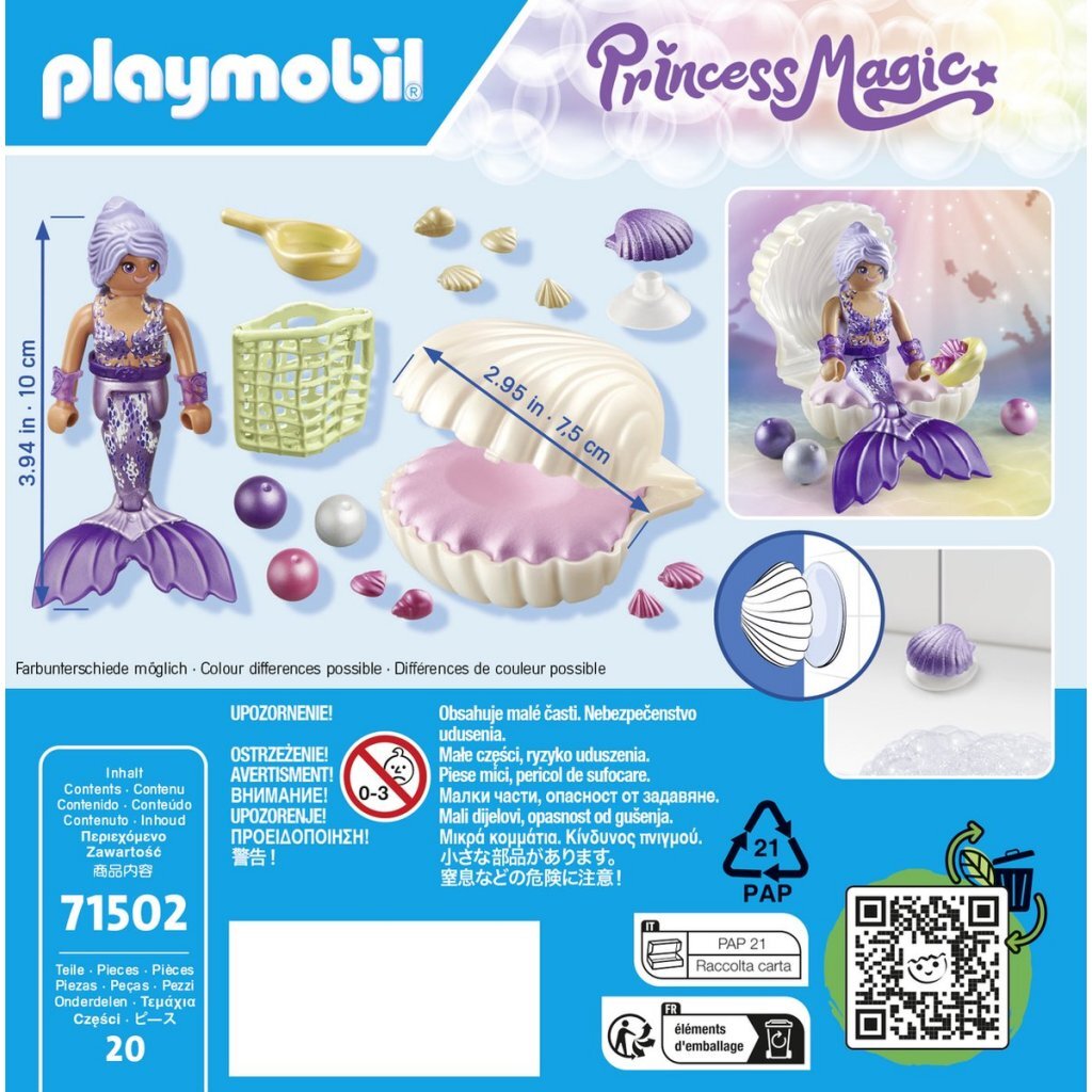 Playmobil 71502 Princess Magic Zeemeermin Met Parelmoer