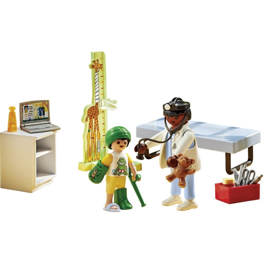 Playmobil 71619 Action Heroes Kinderarts Met Teddybeer