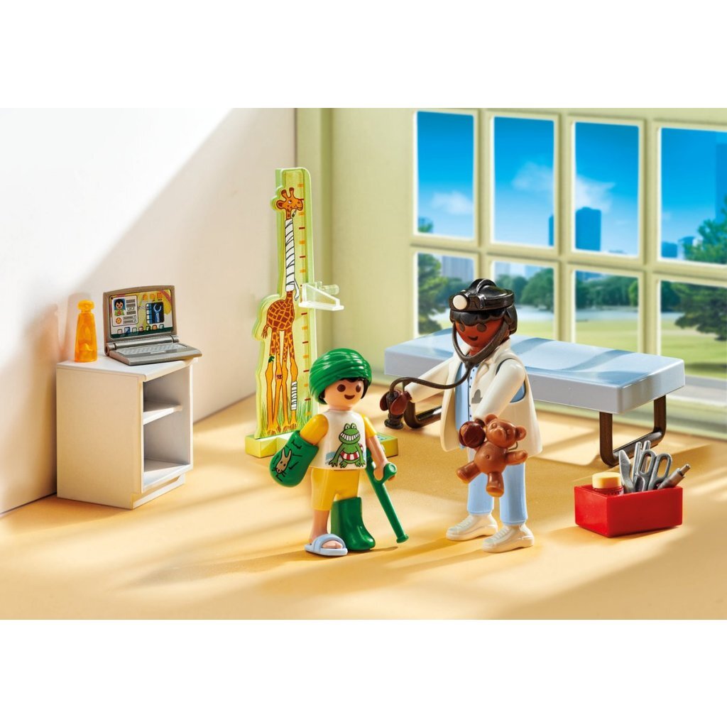 Playmobil 71619 Action Heroes Kinderarts Met Teddybeer
