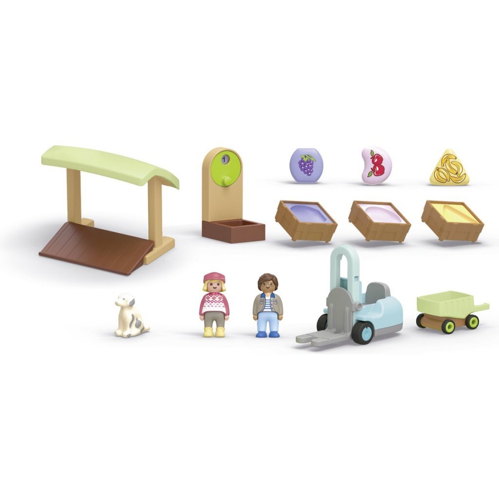 Playmobil 71691 Junior Biologische Marktkraam En Heftruck