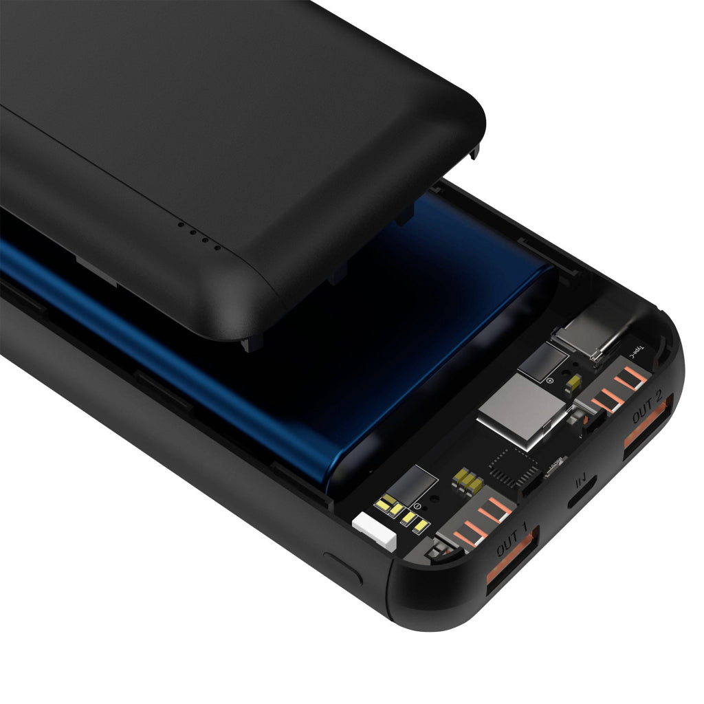 Ansmann Powerbank Usb-C 20.000 Mah Zwart