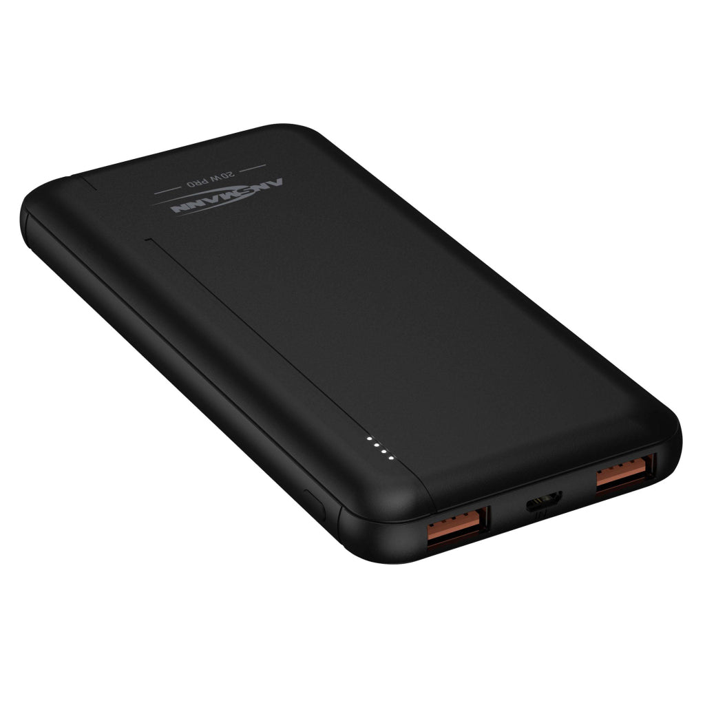 Ansmann Powerbank Usb-C 10.000 Mah Zwart