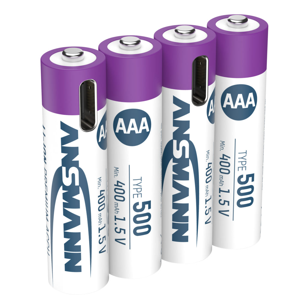 Ansmann Oplaadbaar Batterij Aaa En Usb-C