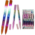 Overige Merken Glitterpen + Licht Assorti Display 24 Stuks