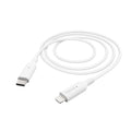 Hama Oplaadkabel Usb C - Lightning 100 Cm Wit