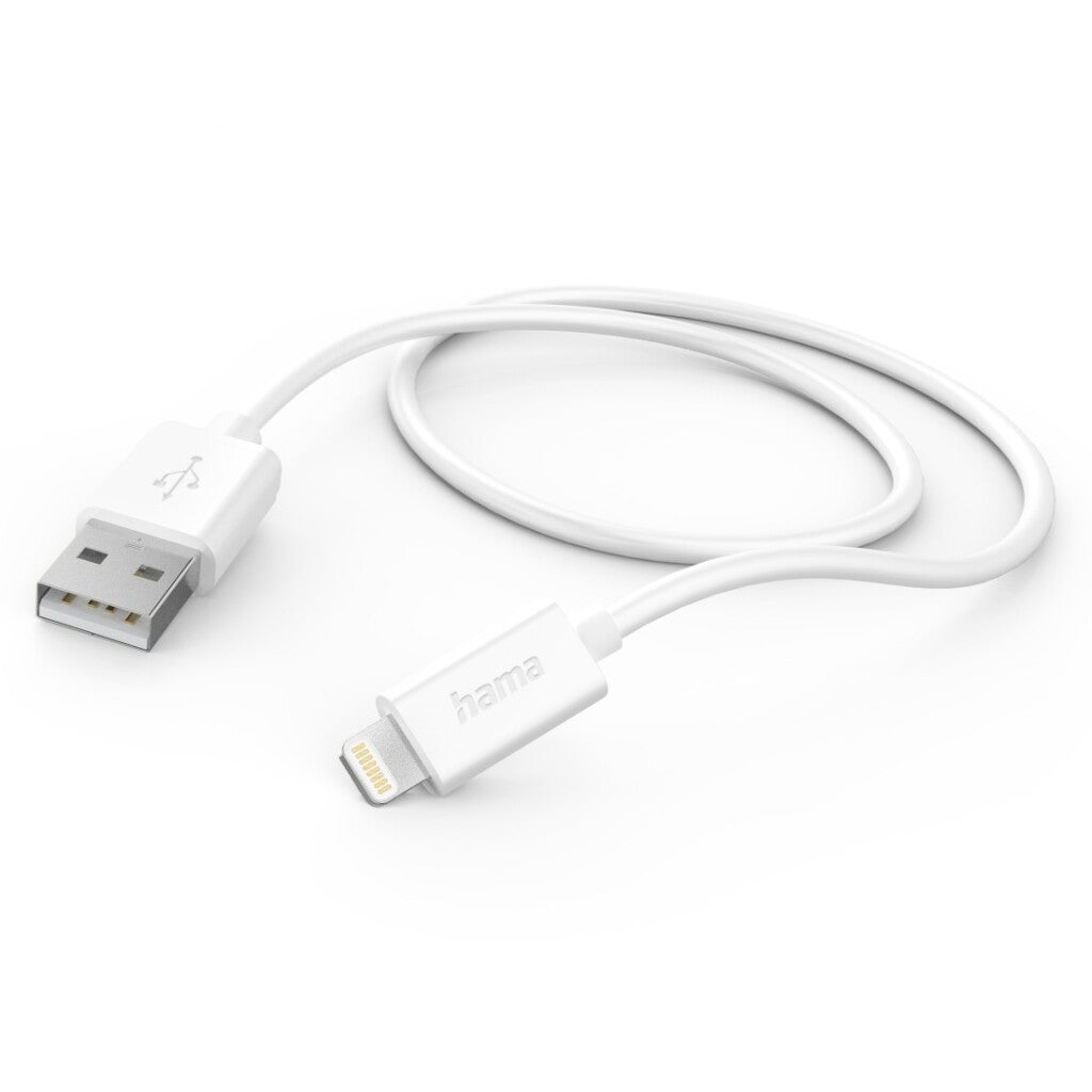 Hama Oplaadkabel Usb-A - Lightning 1 M Wit