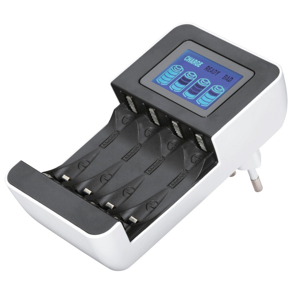Hama Accu-Oplader Voor 1 Tot 4 Nimh Aa- Of Aaa-Accu&Apos;S