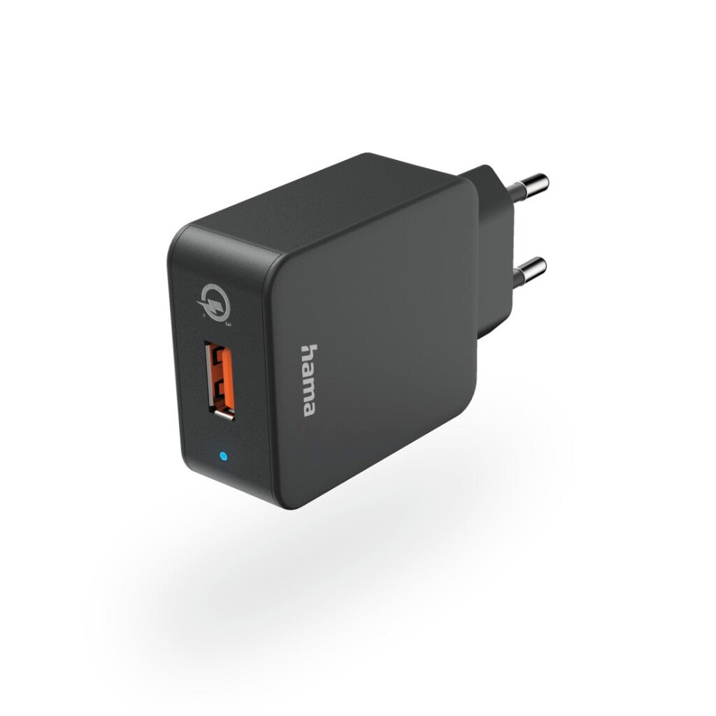 Hama Snellader Qualcomm&Reg; Quick Charge&Trade; 3.0 Usb-A 19,5 W Zwart