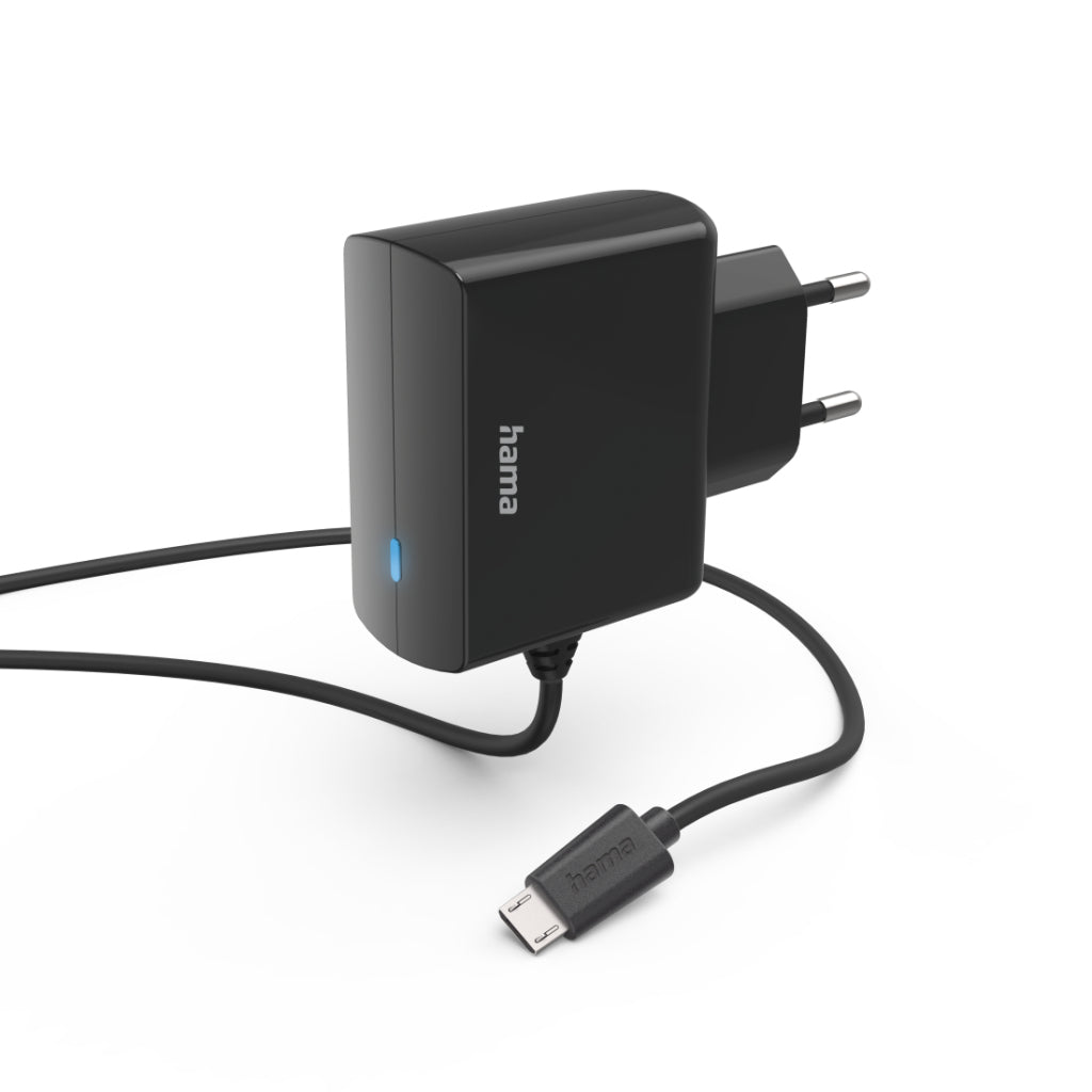 Hama Oplader Met Micro-Usb-Aansluiting 6 W 1,0 M Zwart