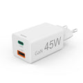Hama Snellader 1X Usb-C Pd 1X Usb-A Qc Mini-Oplader 45 W Wit