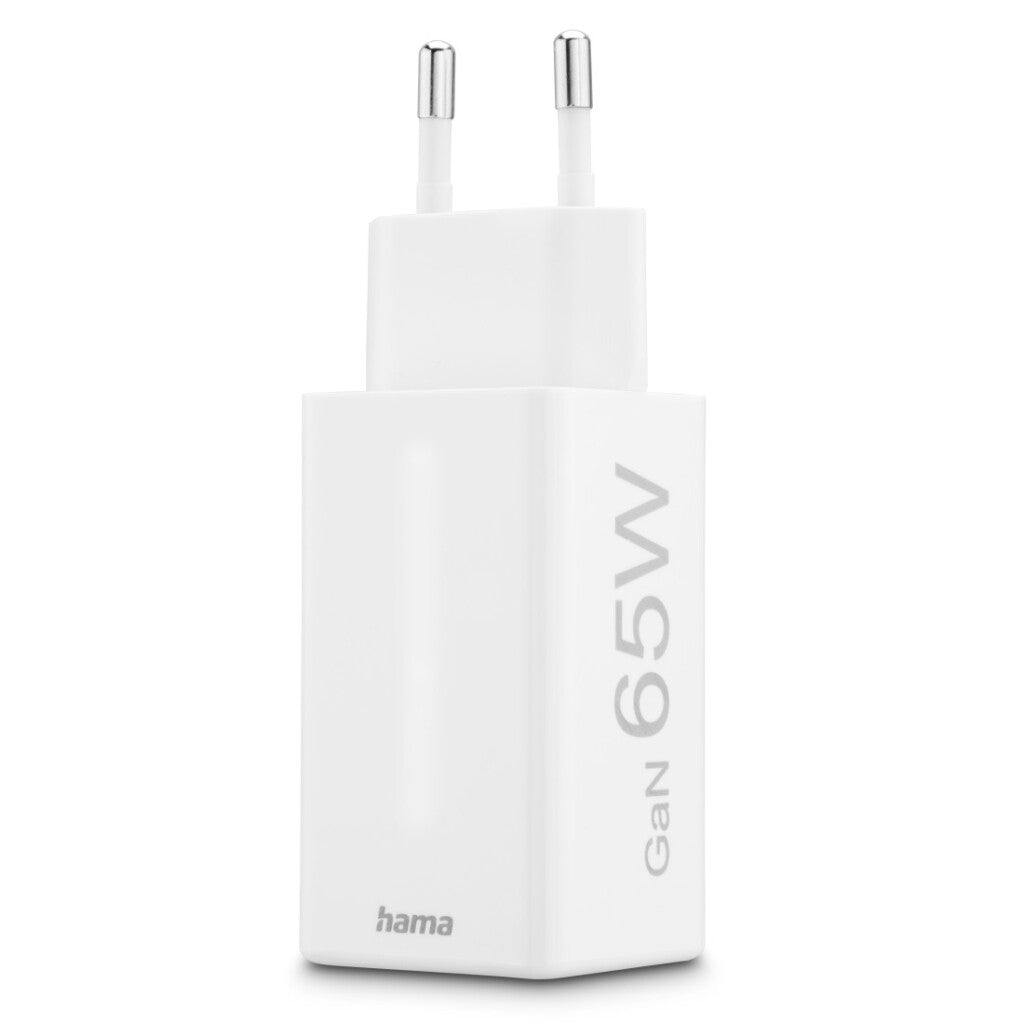 Hama Snellader 2X Usb-C Pd 1X Usb-A Qc Mini-Oplader 65W Wit