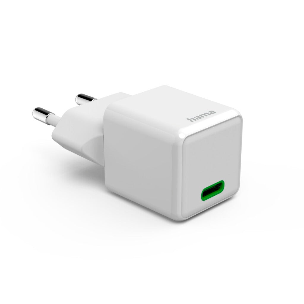 Hama Snellader Usb-C Pd/Qualcomm&Reg; Super-Mini-Charger 20 W Wit