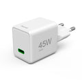 Hama Snellader Usb-C Pd/Qc/Gan Super-Mini-Charger 45 W Wit