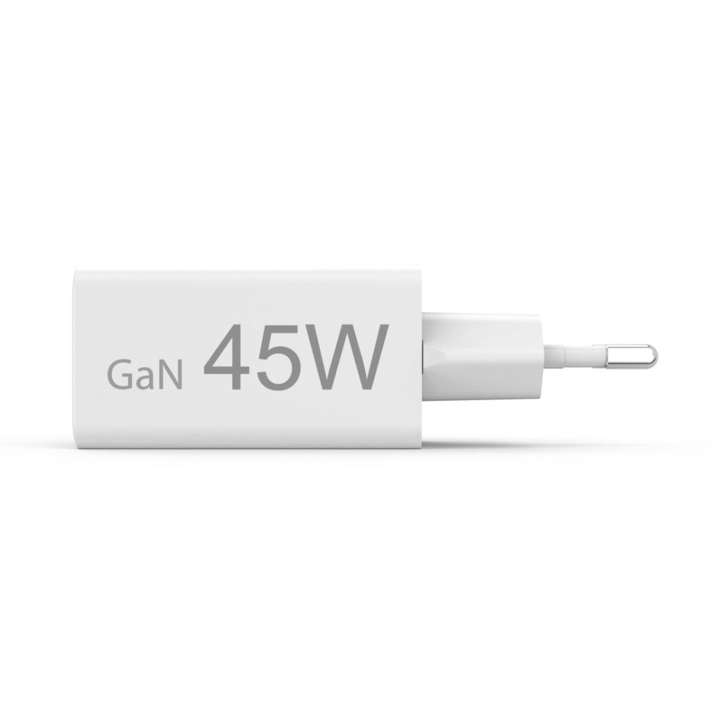 Hama Snellader 1X Usb-C Pd 1X Usb-A Qc 45W Wit