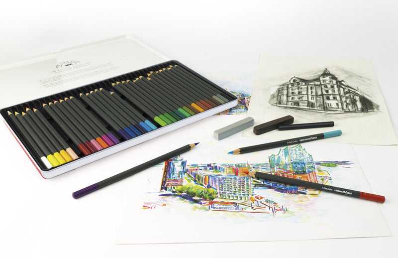 Eberhard Faber Ef-516136 Kleurpotloden Metaaletui A 36 Stuks