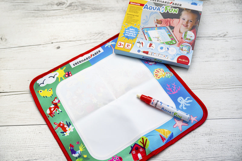 Eberhard Faber Ef-524130 Tekenmat Aquafun 32X32Cm Incl. 1 Waterstift