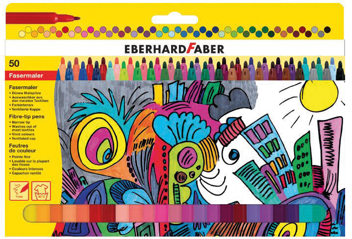 Eberhard Faber Ef-551150 Viltstift Uitwasbaar