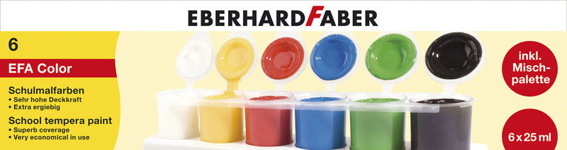 Eberhard Faber Ef-575506 Schoolverf Assorti 6X25Ml