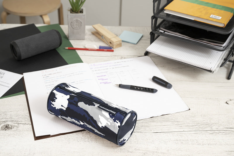 Eberhard Faber Ef-577493 Etui Leeg Jumbo Camouflage Blauw/Grijs