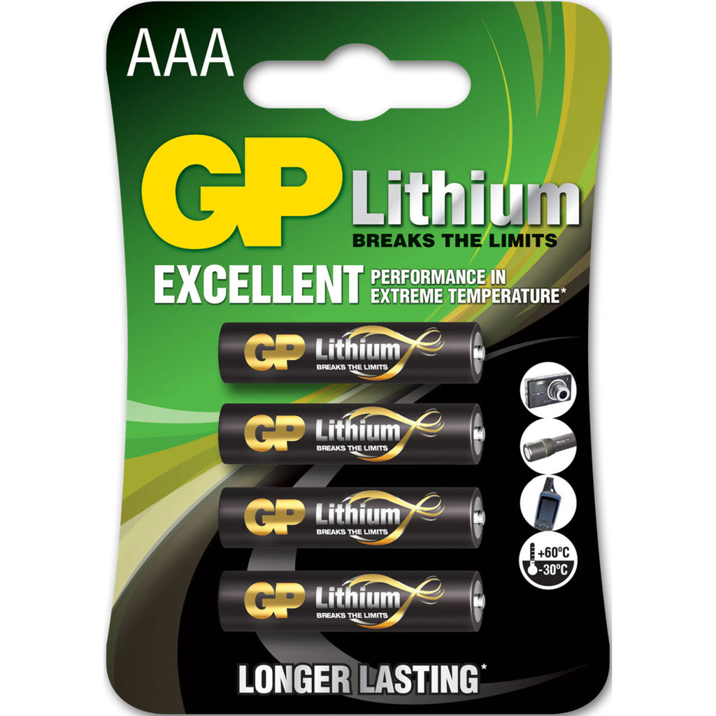 Gp Batteries Gp Batterij Primary Lithium Aaa A4