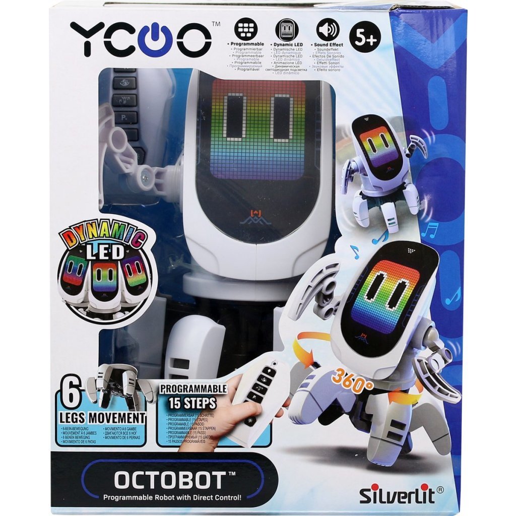 Silverlit Rc Octobot Robot + Licht En Geluid