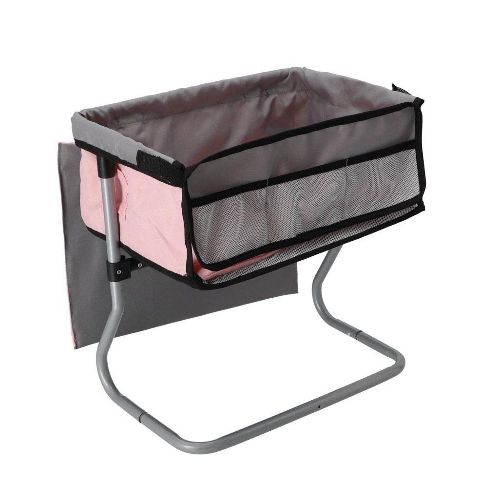 Overige Merken Poppen Verzorgingstafel 39X25X39 Cm Grijs/Roze