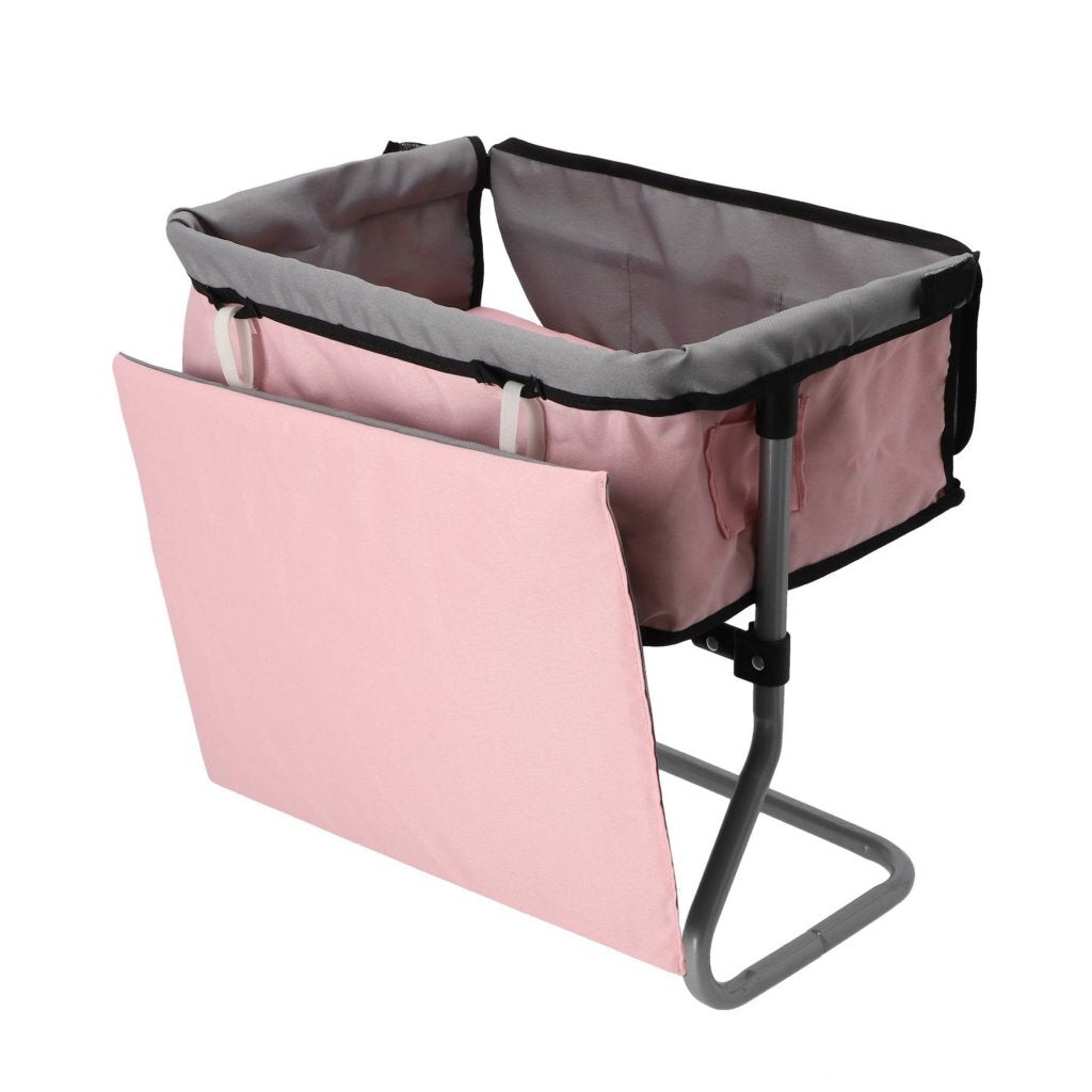 Overige Merken Poppen Verzorgingstafel 39X25X39 Cm Grijs/Roze