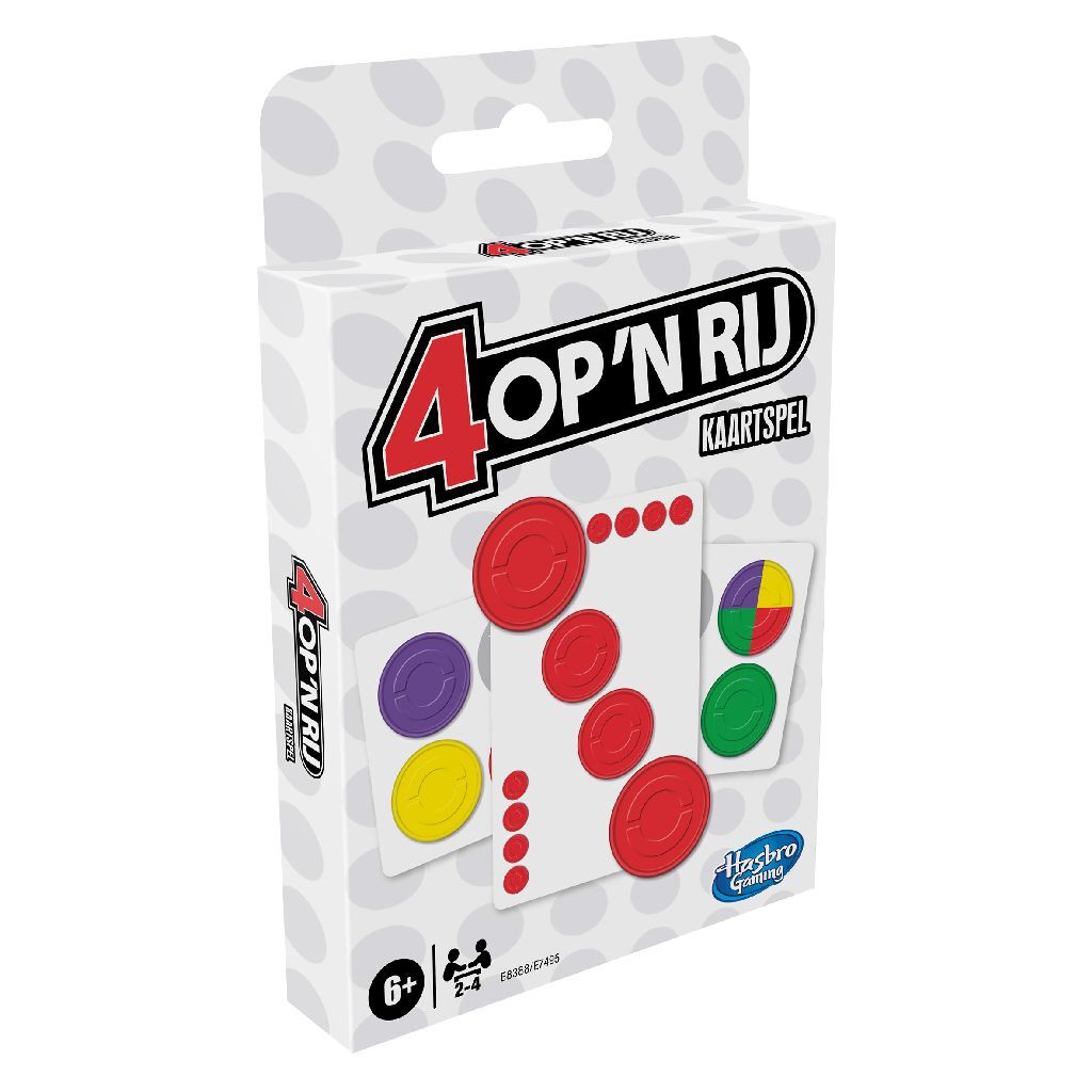 Hasbro 4 Op 'N Rij Kaartspel