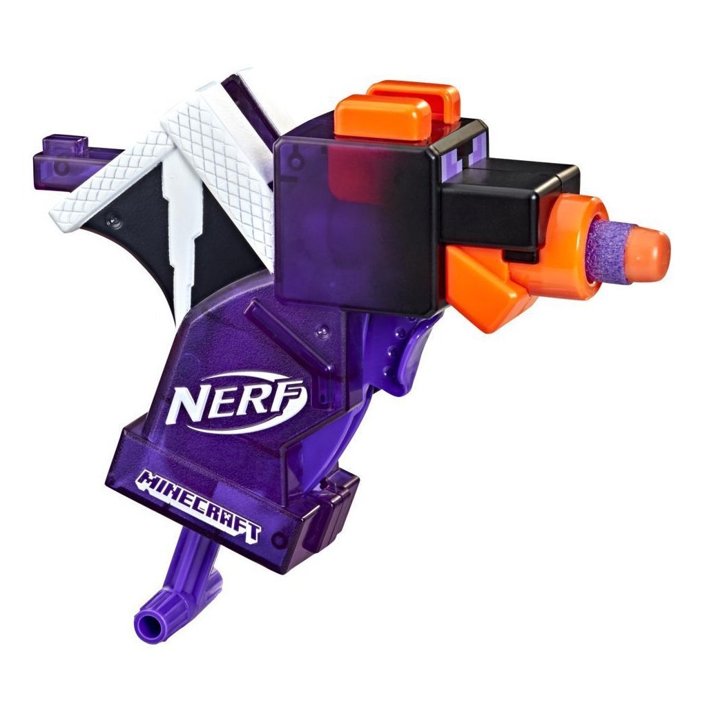 Nerf Microshots Minecraft Blaster + 2 Darts Assorti