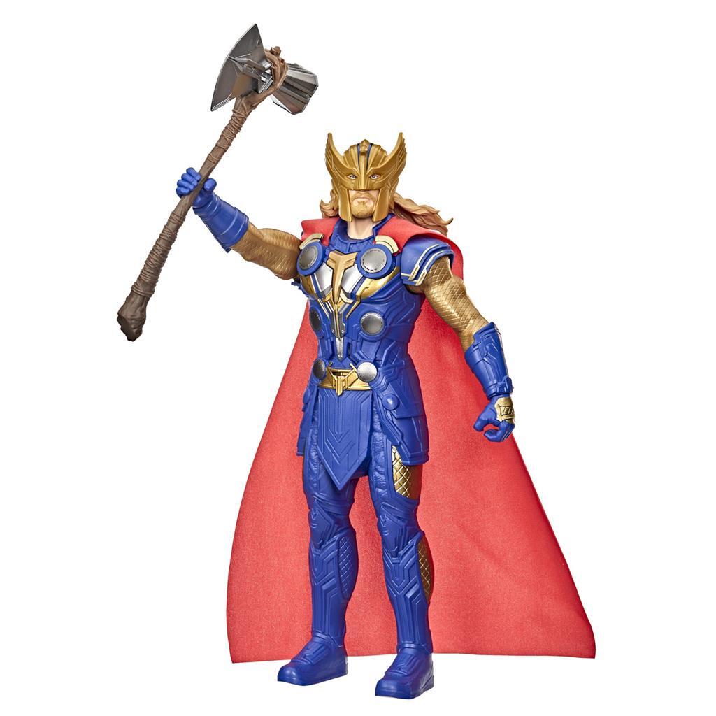 Marvel Avengers Titan Hero Thor Love And Thunder Stormbreaker Strike + Geluid
