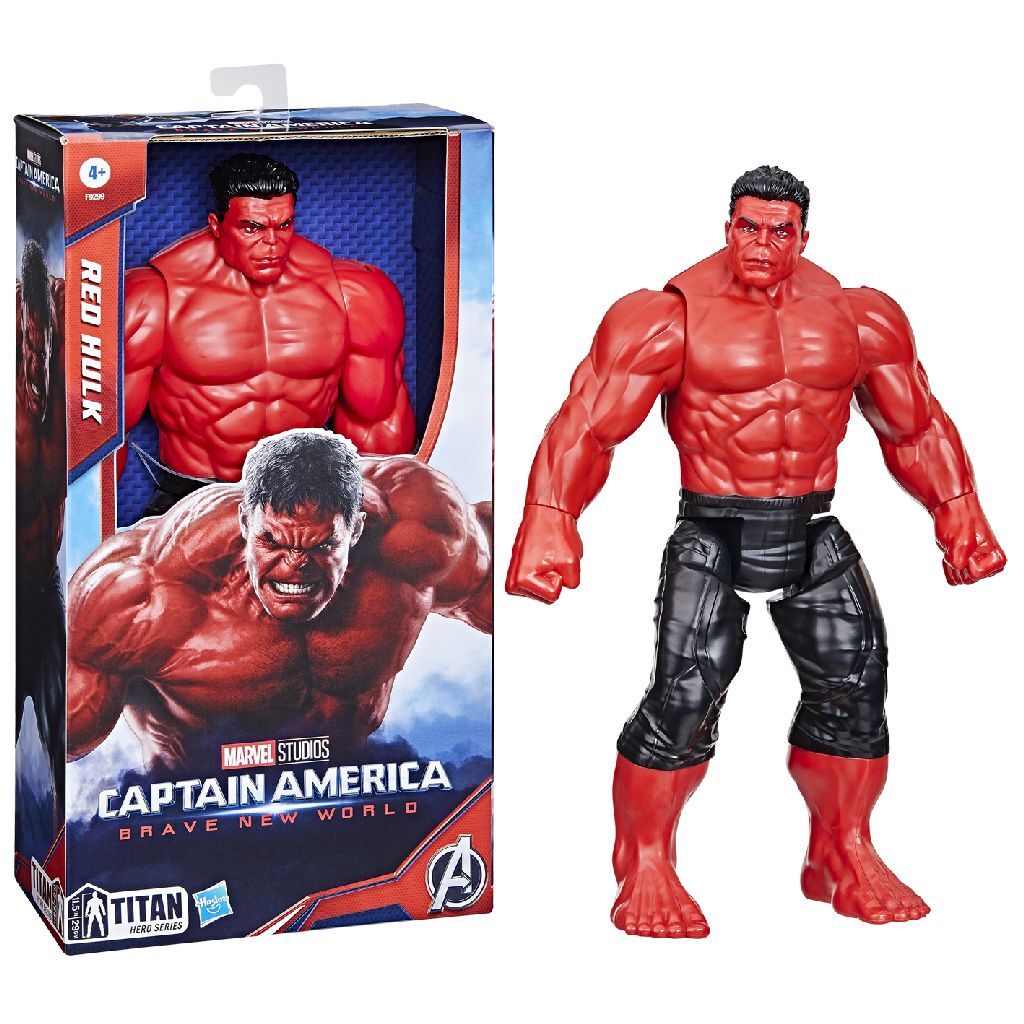 Hasbro Captain America Titan Hero Red Hulk 30 Cm
