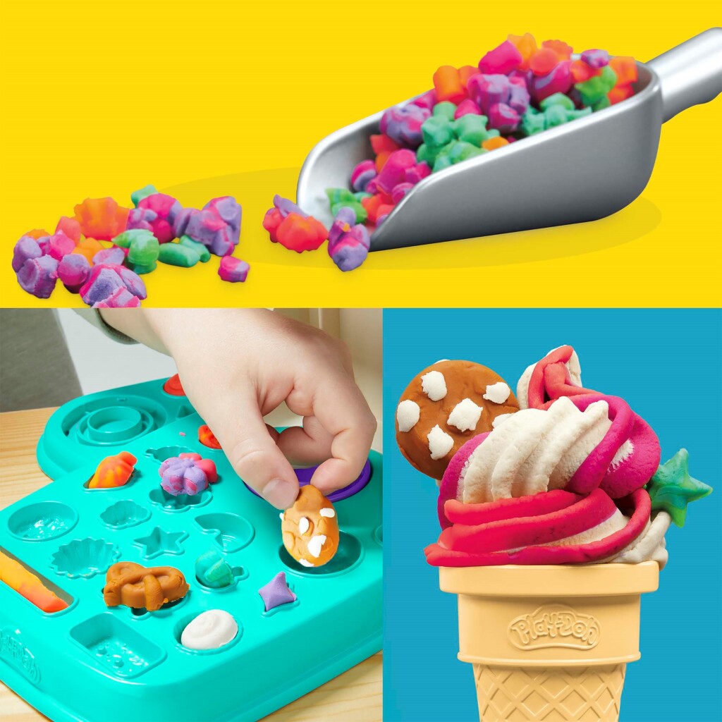 Play-Doh Regenboog Ijsmaker Speelset