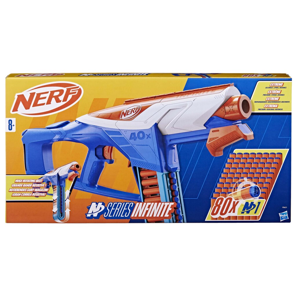 Nerf N Series Infinite Blaster + 80 Darts