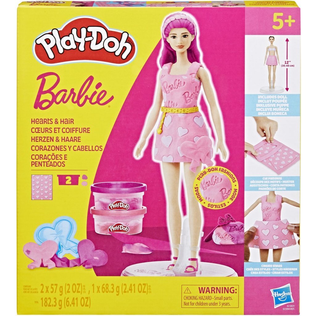 Play-Doh Barbie Hearts And Hair