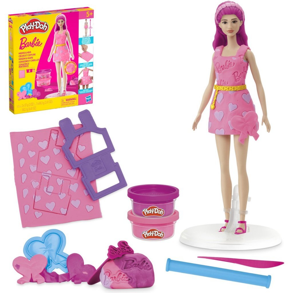Play-Doh Barbie Hearts And Hair