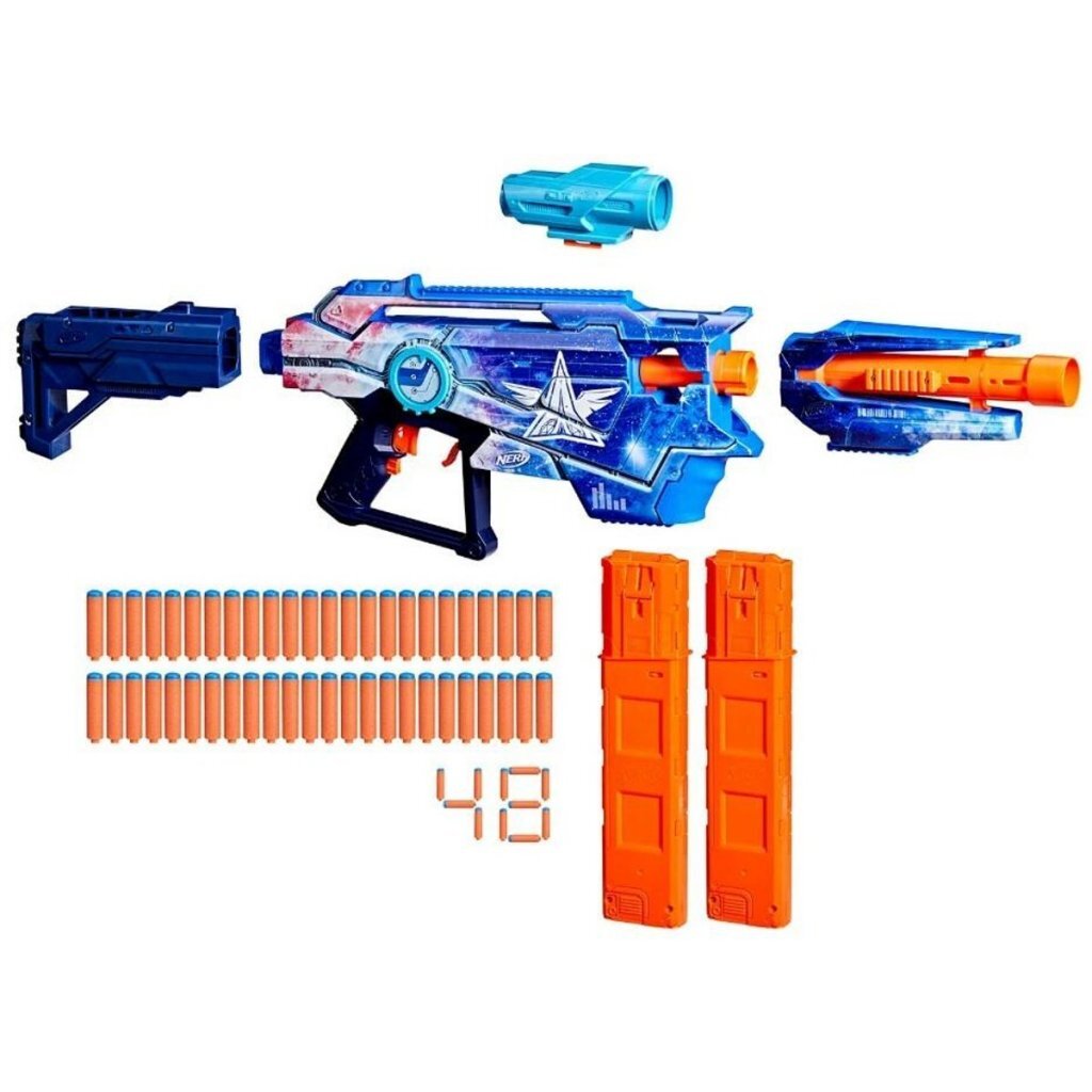 Nerf Loud Out Galactic Commander Blaster + 48 Darts