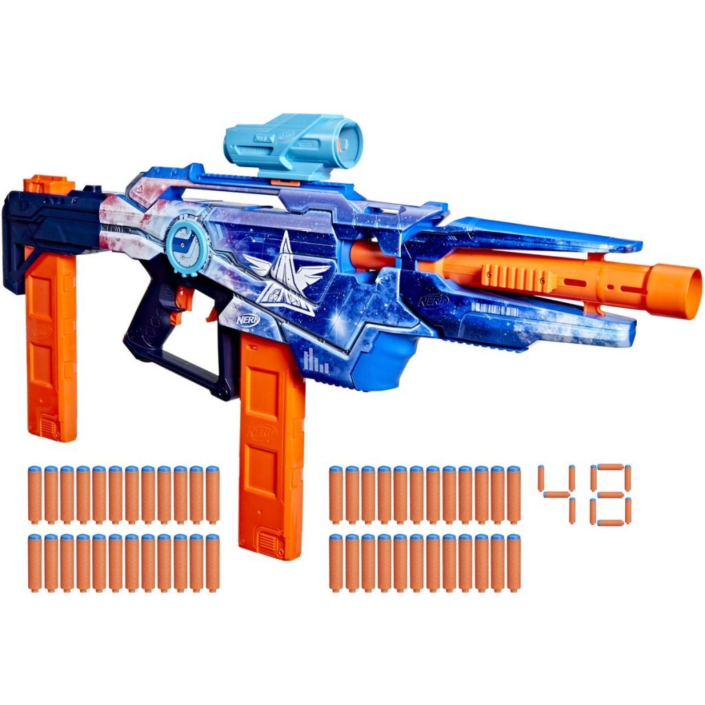 Nerf Loud Out Galactic Commander Blaster + 48 Darts