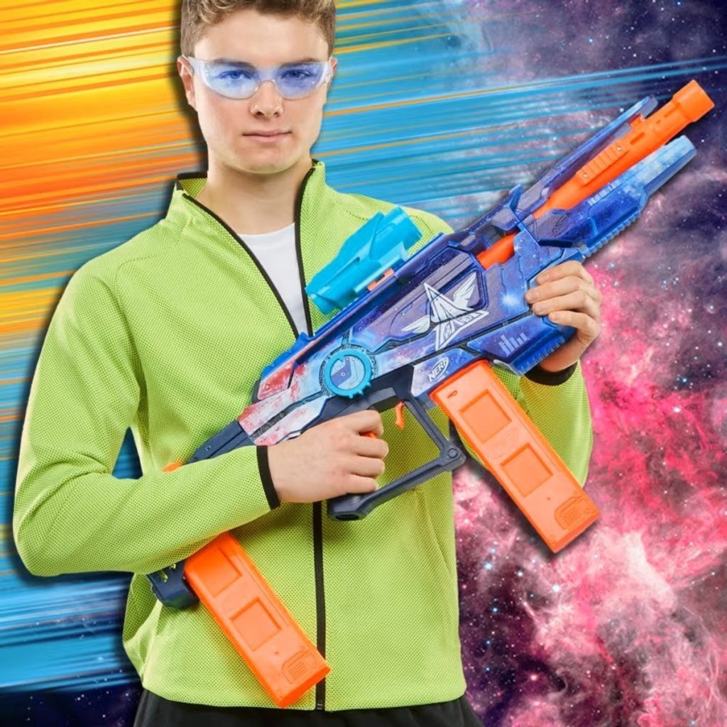 Nerf Loud Out Galactic Commander Blaster + 48 Darts