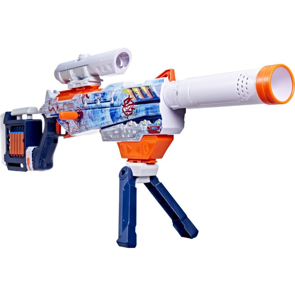 Nerf Load Out Arctic Zerostriker Blaster + 24 Darts