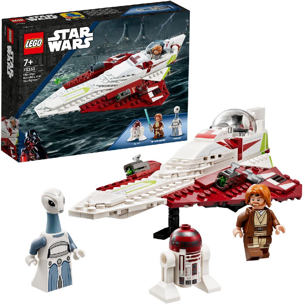 Lego Star Wars 75333 Jedi Starfighter Van Obi-Wan Kenobi