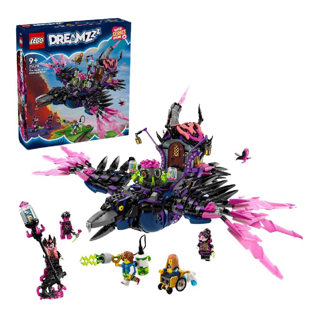 Lego Dreamzzz 71478 Never Witch'S Midnight Raven