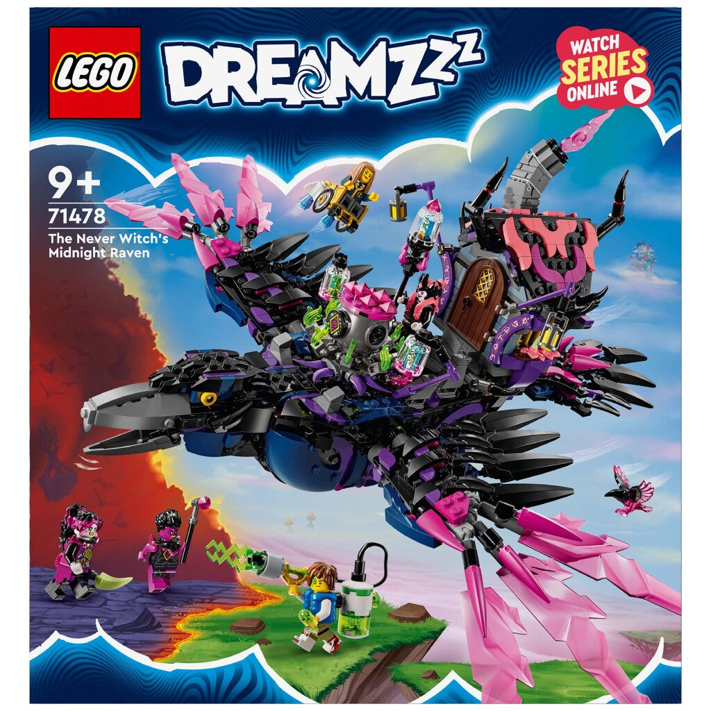 Lego Dreamzzz 71478 Never Witch'S Midnight Raven