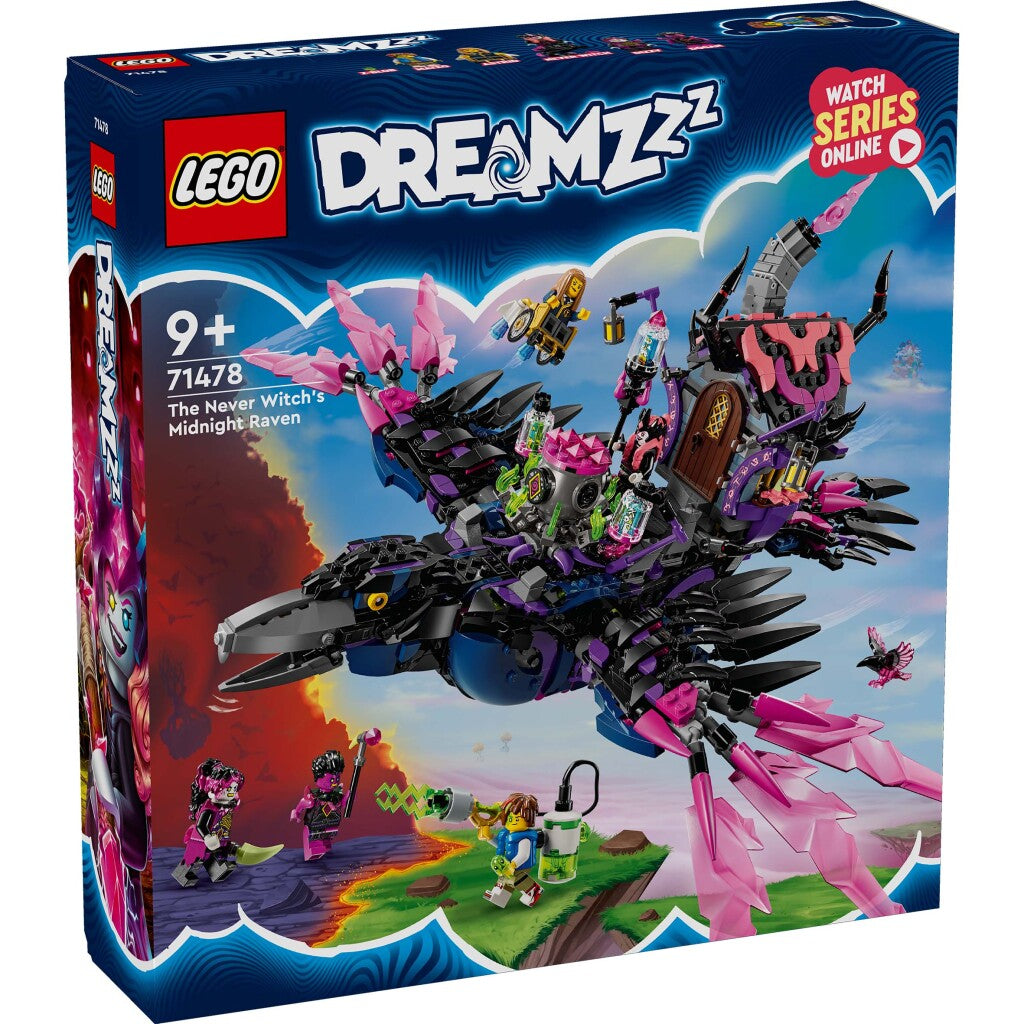 Lego Dreamzzz 71478 Never Witch'S Midnight Raven
