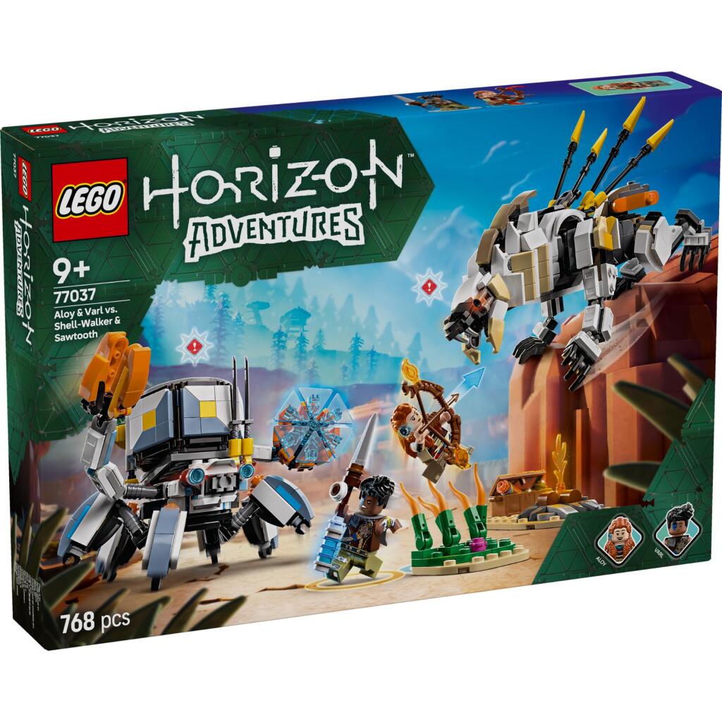 Lego Horizon 77037 Aloy En Varl Vs Shell-Walker En Sawtooth