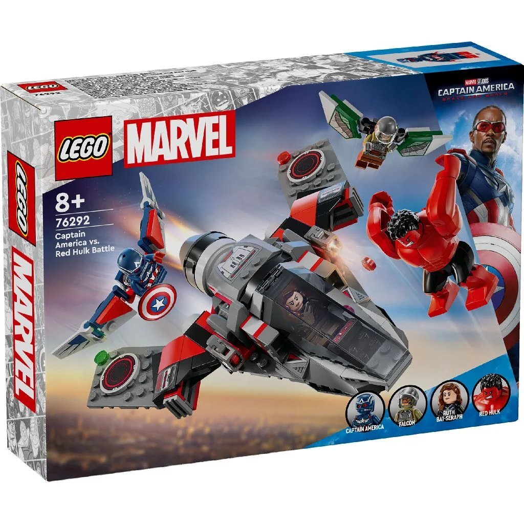 Lego Marvel 76292 Captain America Vs Rode Hulk