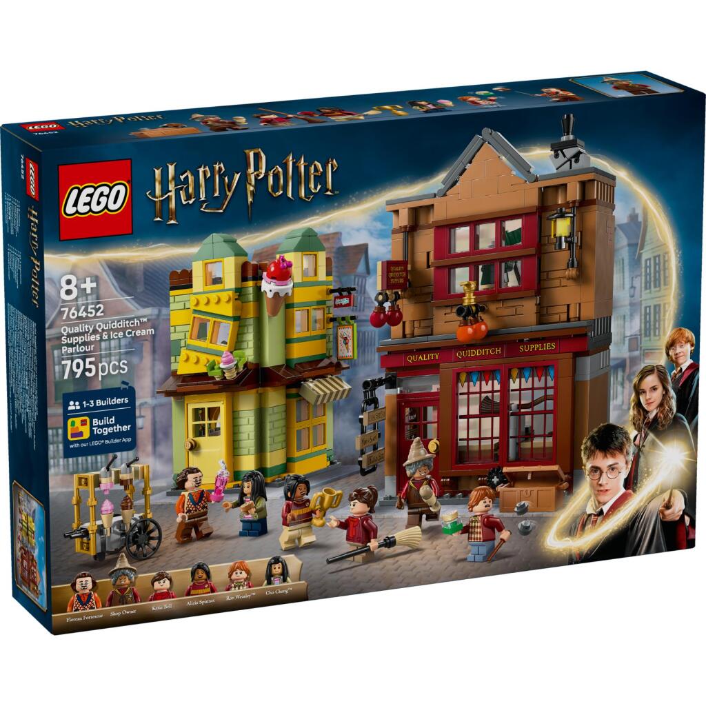 Lego Harry Potter 76452 Zwik &Amp; Zwachtels Zwerkbalpaleis En Ijssalon