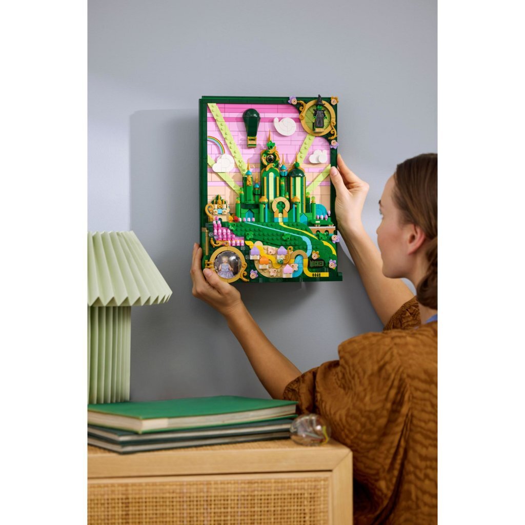 Lego Wicked 75685 Emerald City Muurkunst