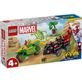 Lego Spidey And Friends 11198 Spin En Electro Achtervolging Met Dinosaurusvoertuigen