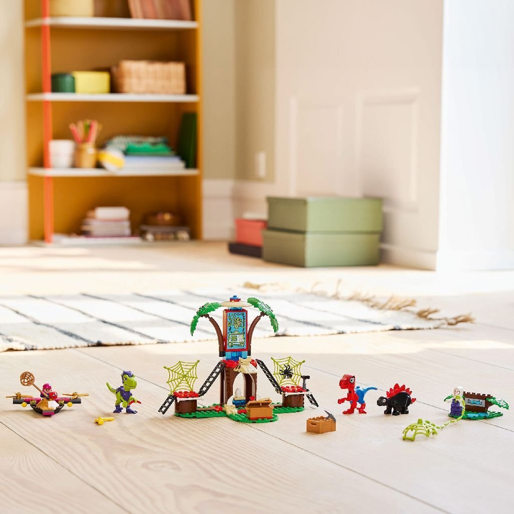 Lego Spidey And Friends 11200 Spidey En Gobby'S Raptorstrijd Bij De Boomhut